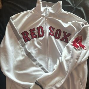 MLB Boston Red Sox zipper lightweight coat. Adult size M.